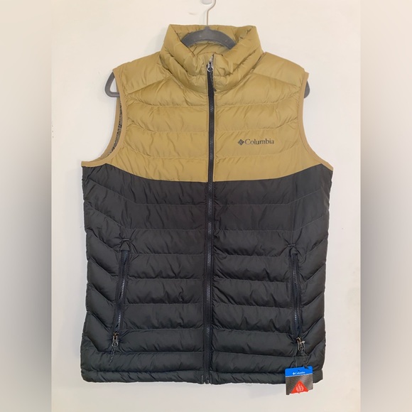Columbia Other - Columbia Mens White Out Omni-Heat Puffer Vest